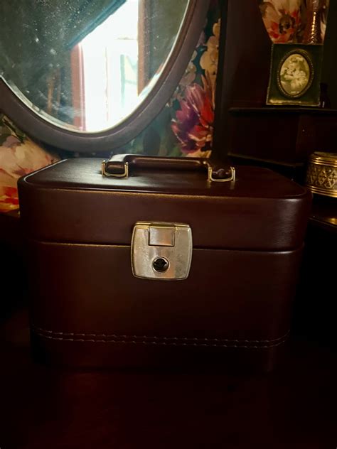 Leather Vintage Vanity Cases Travel Accessories - eBay - muktibox.com