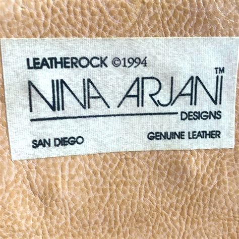 LEATHEROCK NINA ARJANI Vintage Ribbon …