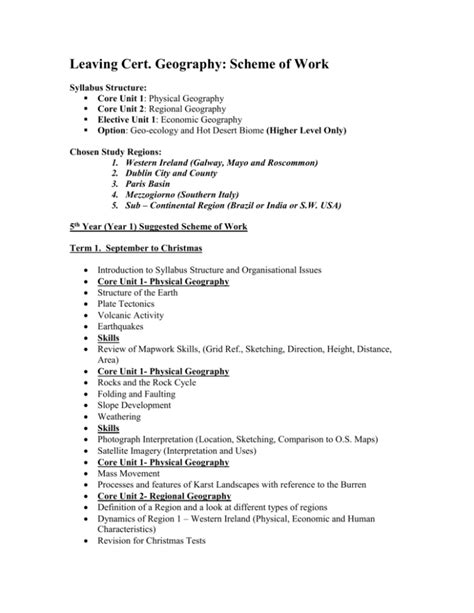 Leaving Cert Geography Field Study Project: Tips & Tricks - wintechmobiles.com