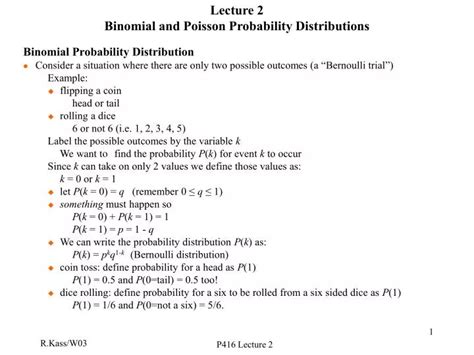 Lecture 2 Binomial and Poisson Probability Distributions - wintechmobiles.com