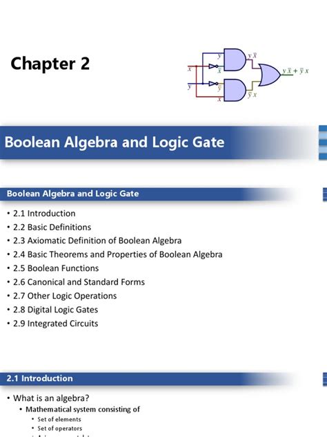 Lecture 2 Boolean Algebra and Logic Gates.pdf - Boolean... - wintechmobiles.com
