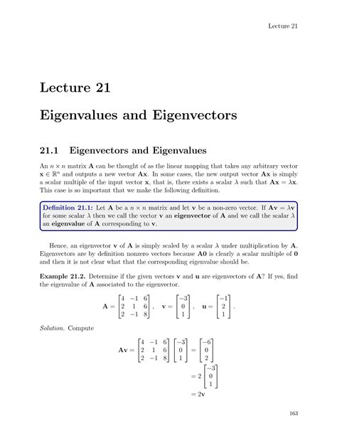 Lecture Notes: Eigenvalues and Eigenvectors - Purdue University - wintechmobiles.com
