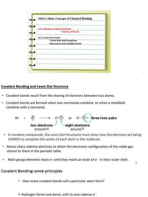 Lecture Notes on Bonding and Resonance Concepts - Studocu - wintechmobiles.com