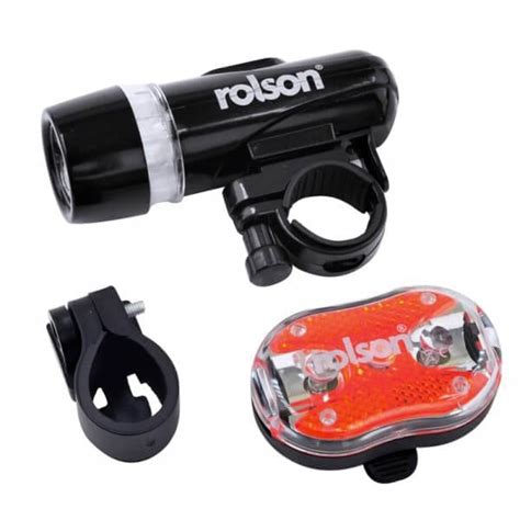 LED Bike Light Set - Rolson Tools CPC