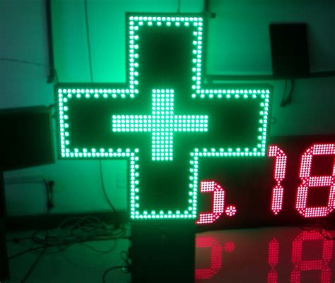 LED Pharmacy Cross Signs - the Most Effective Pharmacy LED Display