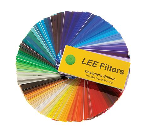 Lee Filters Lighting Gels Swatchbook - BarnDoor Lighting - muktibox.com
