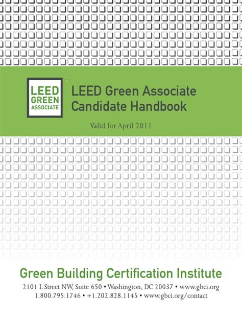 LEED-Green-Associate PDF Demo