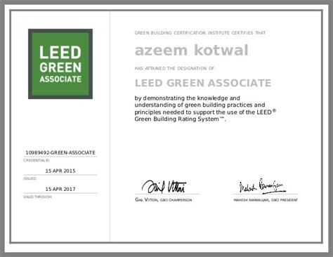 LEED-Green-Associate Zertifikatsfragen