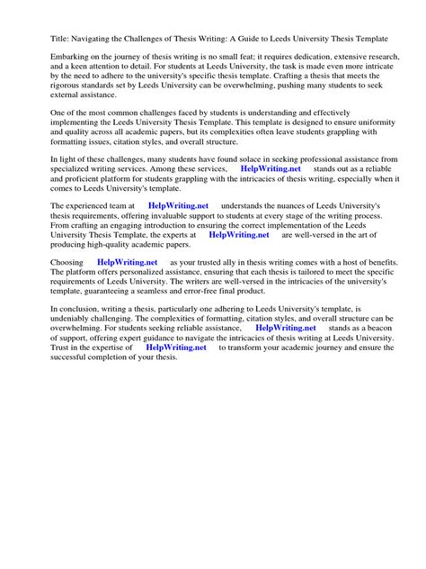 Leeds Thesis Template - Perpustakaan UMS - wintechmobiles.com