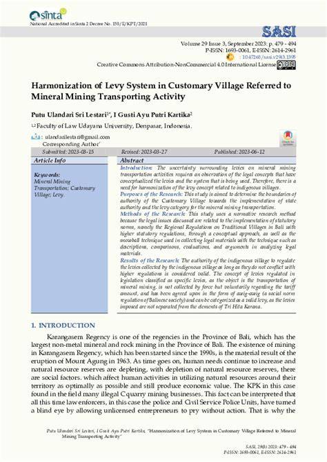 LEGAL HARMONIZATION OF VILLAGE AUTHORITY ON FORESTRY … - raincitystudios.com