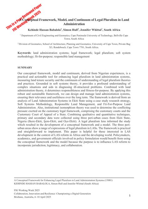 Legal pluralism and land administration in West Sumatra: the ... - wintechmobiles.com