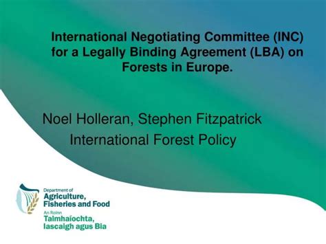 Legally Binding Agreement on Forests in Europe: - UNECE - raincitystudios.com