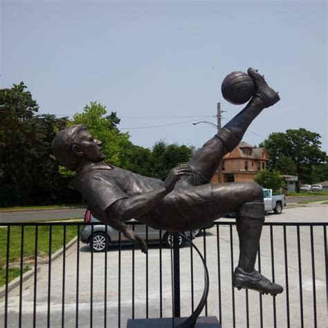 LEGENDS ARE MADE IN LINCOLN PLACE: Statue Of Soccer …