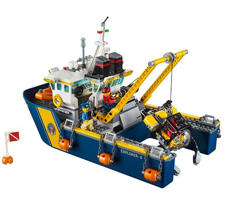 LEGO® City Deep Sea Exploration Vessel (60095) - ToyBricksFinder