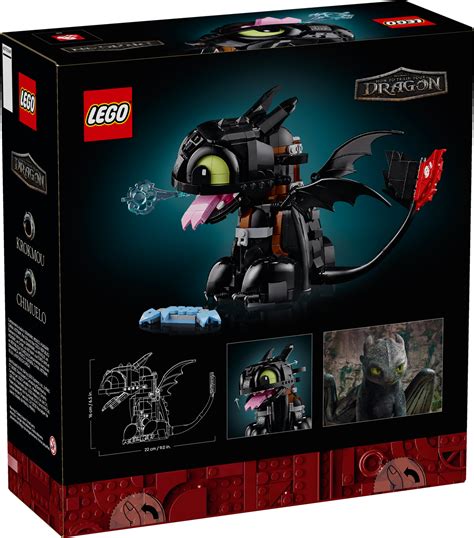 LEGO® Icons How to Train Your Dragon: Toothless set About . 