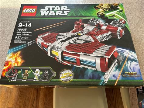 LEGO 100% COMPLETE RETIRED STAR WARS JEDI DEFENDER …