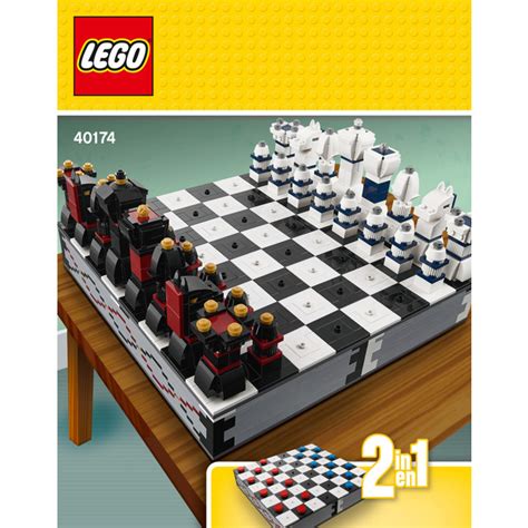 LEGO 40174 LEGO Chess Instructions, Miscellaneous