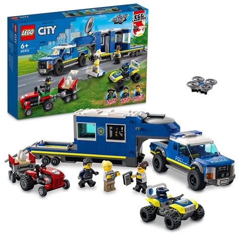 LEGO 60315 Police Mobile Command Truck Instructions, City