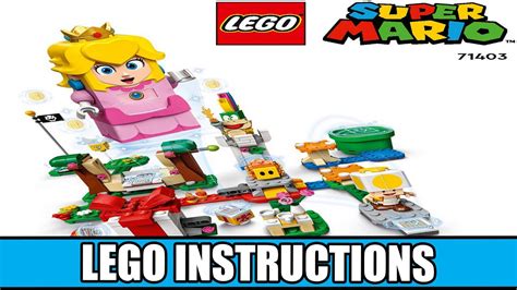 LEGO 71403 Adventures with Peach Instructions, …