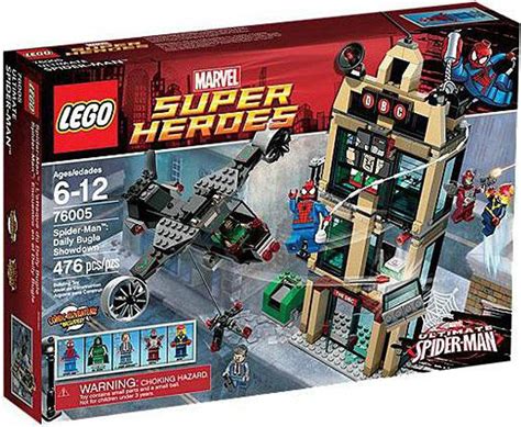 LEGO 76005: Spider-Man: Daily Bugle Showdown - Brickset.com