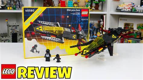 LEGO Blacktron Cruiser review set 40580 - YouTube