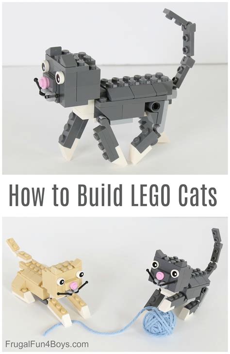 LEGO Cats! Building Instructions - Frugal Fun For Boys …