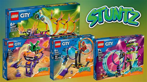 LEGO City 2024 März-Neuheiten: 4 neue Stuntz Sets