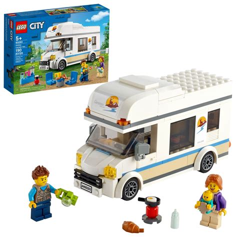 LEGO City Great Vehicles Holiday Camper Van Toy Car …