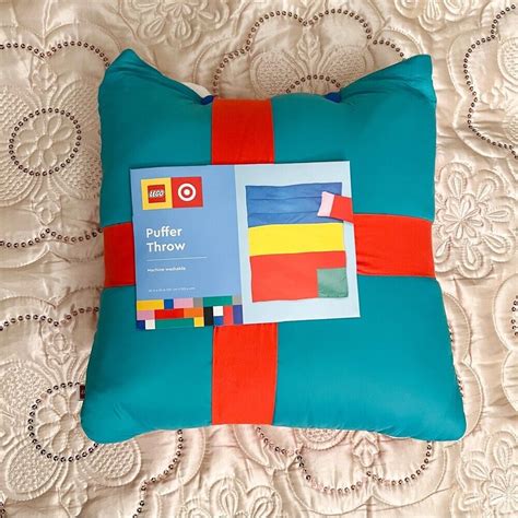 LEGO Collection x TARGET Color Block Puffer Throw Blanket eBay