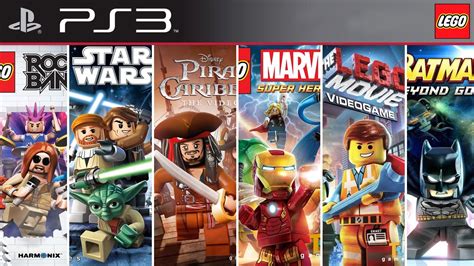 LEGO Games for PS3 - YouTube