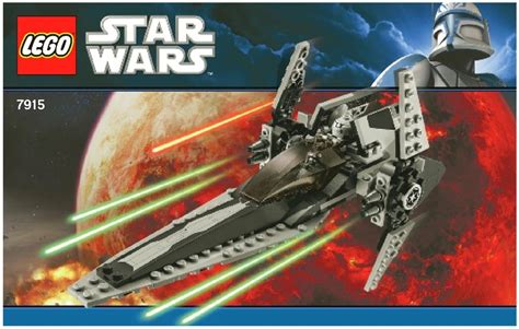 LEGO Imperial V-wing Starfighter Set 7915 Instructions Viewer