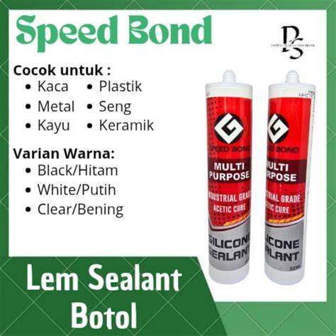 Lem botol SPEED BOND BENING lem botol kaca CLEAR lem silicone sealant ... - raincitystudios.com