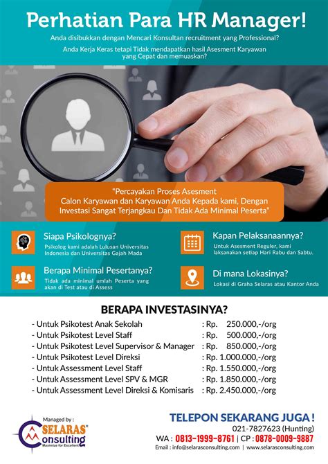 Lembaga Psikotest dan Jasa Psikotest / Asesmen (Biro Psikologi) dan ... - wintechmobiles.com