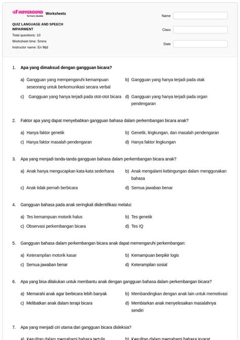 Lembar Kerja Disleksia - Speechify - coolestguyplanet.net