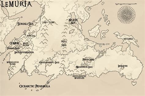 Lemuria Lost Continent Map - wintechmobiles.com