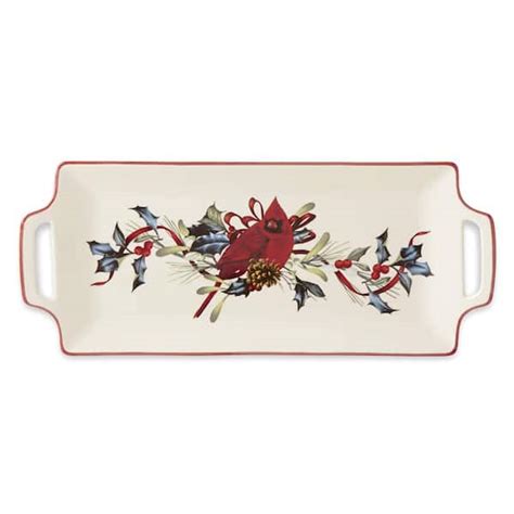 Lenox Serving Trays & Platters | Platter With Handles - Wayfair - muktibox.com