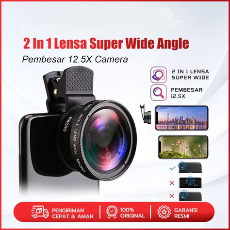 Lensa Apexel 2 in 1 (wide dan macro) - wintechmobiles.com