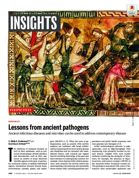 Lessons from ancient pathogens | Science - wintechmobiles.com