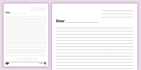 Letter Writing Template vectors - Shutterstock - muktibox.com