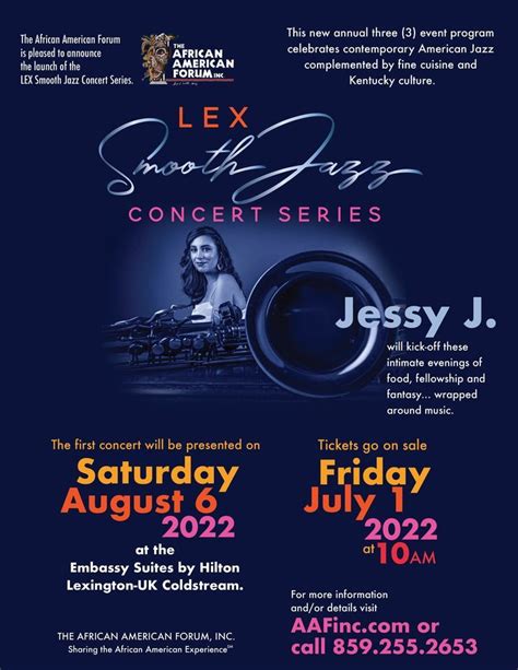 LEX Smooth Jazz Concert Series Embassy Suites ... - HappeningNext