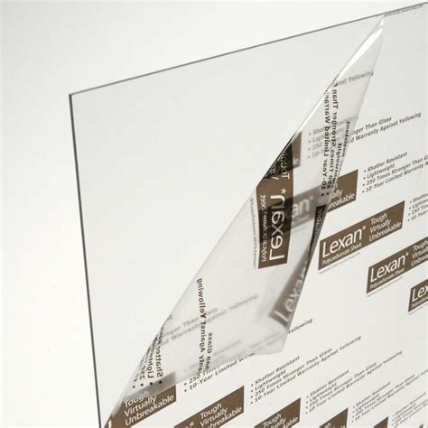 LEXAN 48 in. x 36 in. x 0.093 in. Polycarbonate Sheet eXtremes