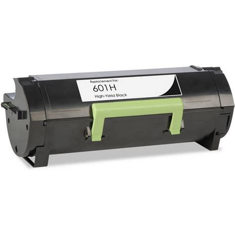 LEXMARK 601H TONER CARTRIDGE BLACK RP 10K 60F1H00 …