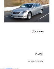 LEXUS LS 600H L OVERVIEW Pdf Download ManualsLib