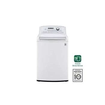 LG 4.5 cu. ft. Ultra Large High Efficiency Top Load Washer w/ …