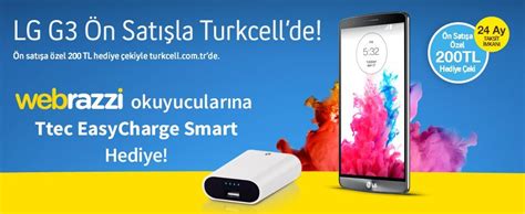 LG G3 Yardım Turkcell. 