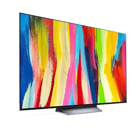 LG OLED42C2PSA C2 SMART 4K OLED TV, 42-inch, 4 Ticks, Black