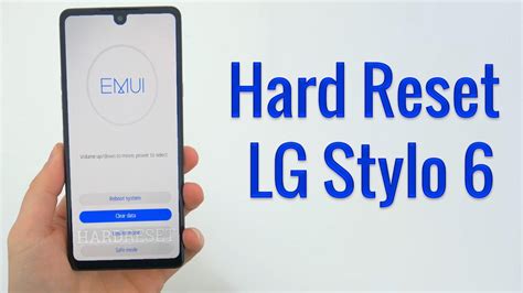 LG Stylo 6 - Factory Data Reset (Powered Off) Verizon