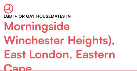 LGBT+ or Gay housemates