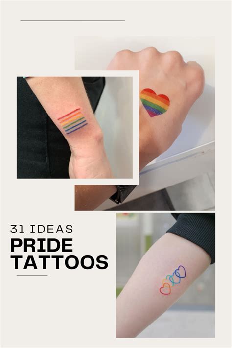 LGBTQ+ Pride Tattoo Designs
