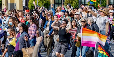 LGBTQ+ Pride revelers flash feathers and flags in the streets from New York to San Francisco
